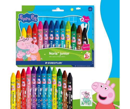 Värikynä STAEDTLER Noris Junior 12 väriä