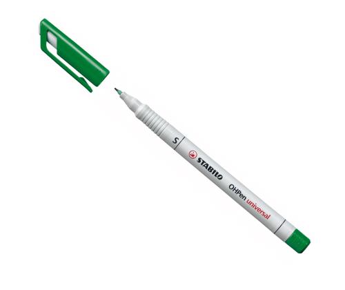 Kalvomerkki STABILO OHPen 0,4mm S vihreä, pestävä