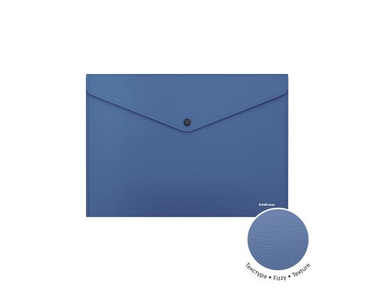 Muovikuori, jossa leima A4 ERICH KRAUSE Fizzy Classic, sininen
