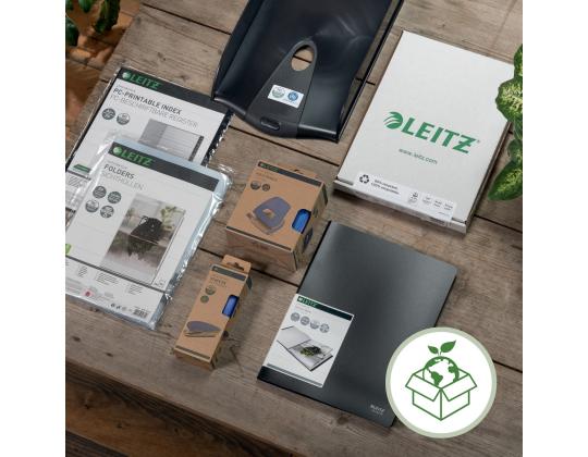 Muovinen kirjekuori C4 Leitz Recycled  musta