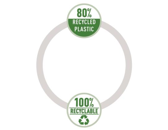Muovinen kirjekuori C4 Leitz Recycled  sininen
