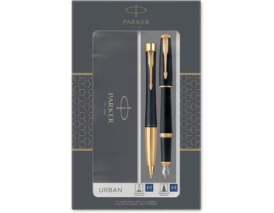 Lahjasetti Parker Urban Premium Ebony Pearl CT