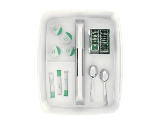 Muovilaatikko Leitz MyBox organizer L valkoinen