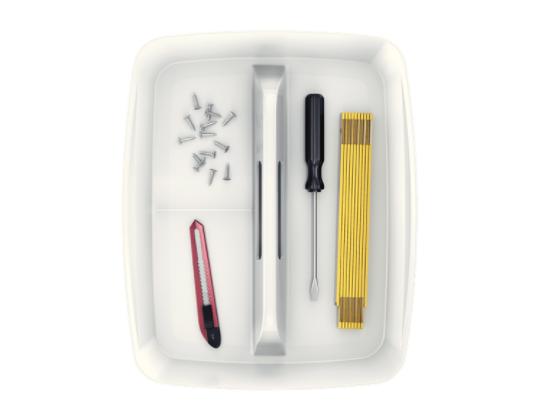 Muovilaatikko Leitz MyBox organizer L valkoinen