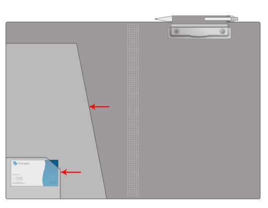 Kirjoitusalusta kannella PROLEXPLAST A4-musta Pehmeä (pakkaskestävä)