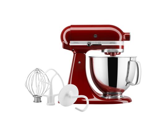 KitchenAid Mixer Artisan 4,8L tummanpunainen