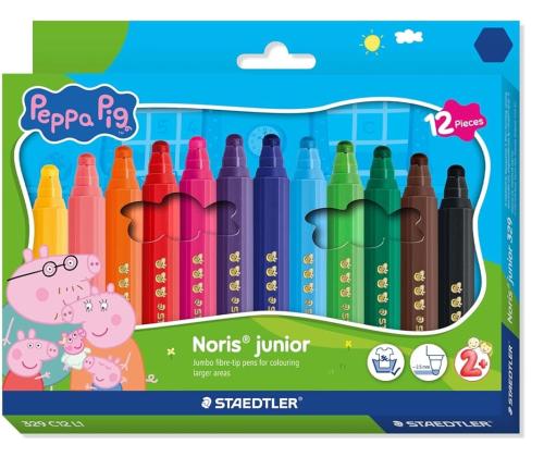 STAEDTLER Noris -huopakynät 12 väriä
