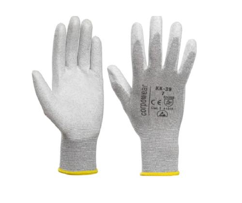 Nylon antistaattiset työkäsineet KK39 nro 7