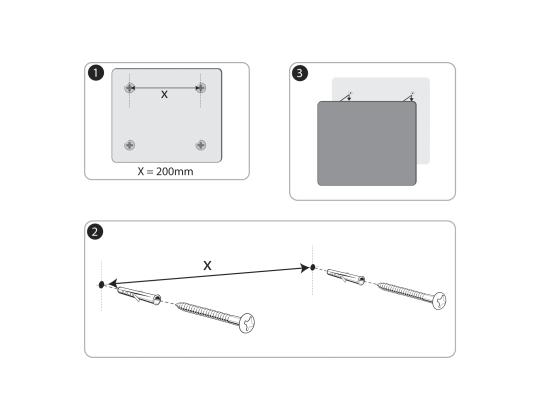 Lasilevy-magneettilevy NOBO Impression Pro Sq.Tiles 30x30cm, valkoinen