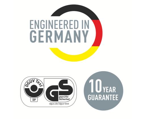 Nitoja ja rei´itin LEITZ Mini Wow 10 arkkia helmenvalkoinen (nro 10 niittiä)