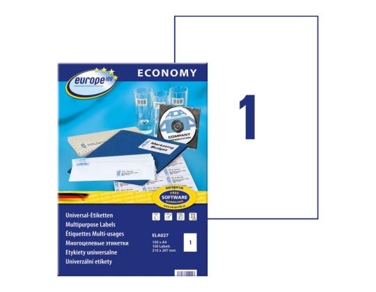 Tarratarra AVERY Economy 210x297mm 100 arkkia