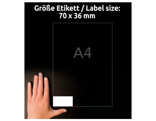 Tarratarra AVERY Zweckform Ultragrip 70x36mm 50+15 arkkia (6602)