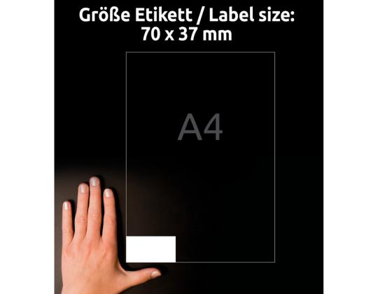 Tarratarra AVERY Zweckform Ultragrip 70x37mm 50+15 arkkia (6605)