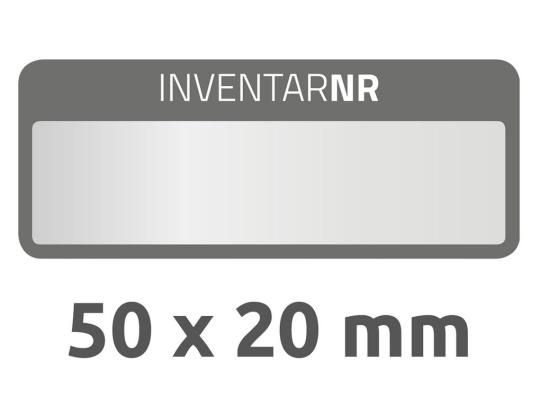 Tarratarra varaston polyesterikalvolle AVERY Zweckform 50x20mm 10 arkkia musta (6905)