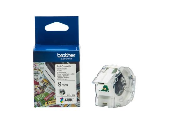 Teippi/merkintäteippi BROTHER CZ-1001 paperiteippi 9mm x 5m