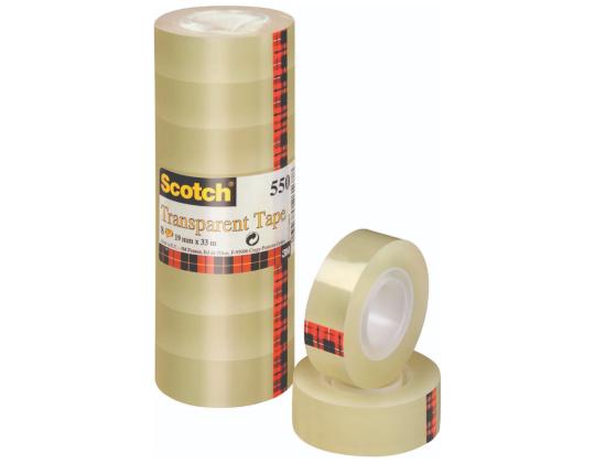 Teippi 12x33 Scotch 550 kirkas