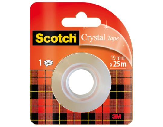 Teippi 19x33m Scotch 600 Crystal