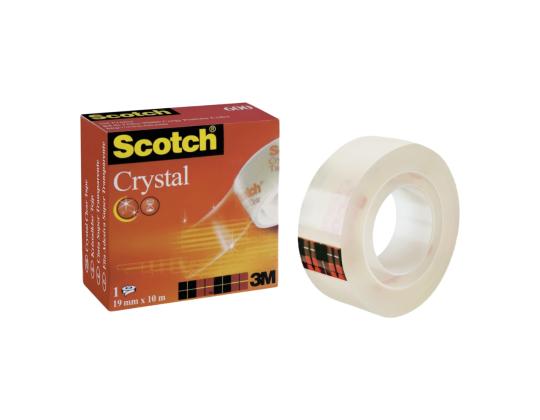 Teippi 19x33m Scotch 600 Crystal