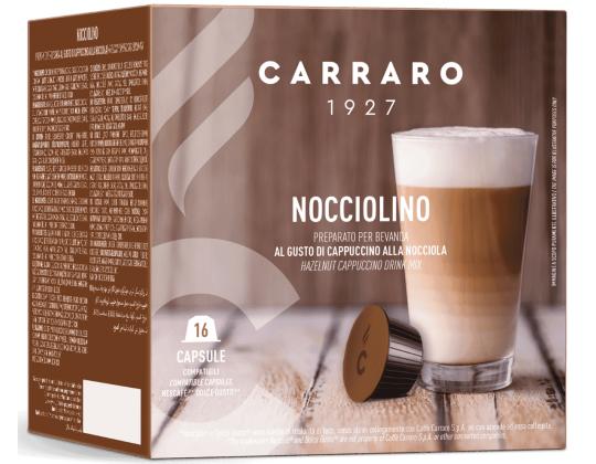 Kahvikapseli CARRARO Nocciolino, 16 kpl