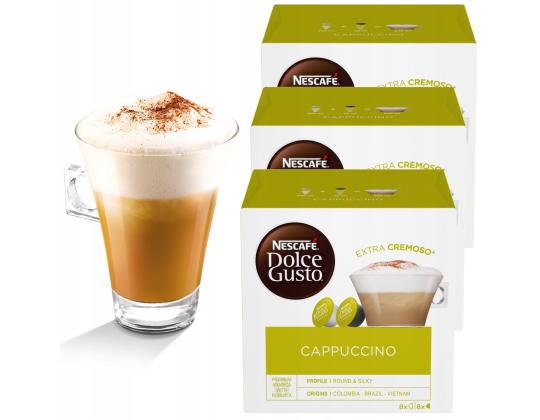 Kahvikapseli NESCAFE Dolce Gusto Cappuccino, 16 kpl