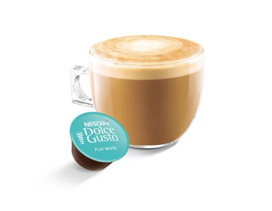 Kahvikapselit NESCAFE Dolce Gusto Flat White 16 kpl