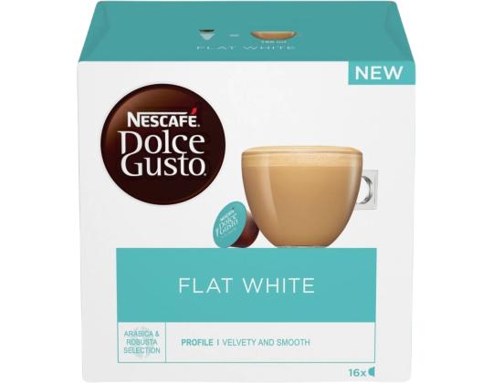 Kahvikapselit NESCAFE Dolce Gusto Flat White 16 kpl