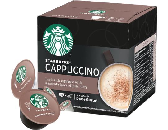 Kahvikapselit STARBUCKS NESCAFE Dolce Gusto Cappuccino