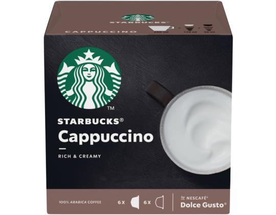 Kahvikapselit STARBUCKS NESCAFE Dolce Gusto Cappuccino