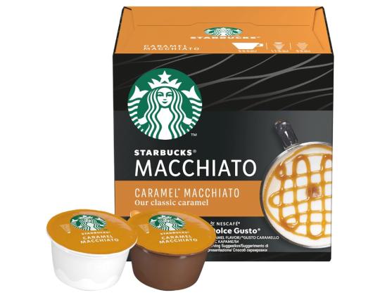 Kahvikapselit STARBUCKS NESCAFE Dolce Gusto Caramel Macchiato