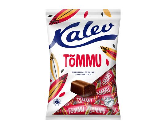 Candy KALEV Tumman romminmakuinen, suklaakuorruteella 175g
