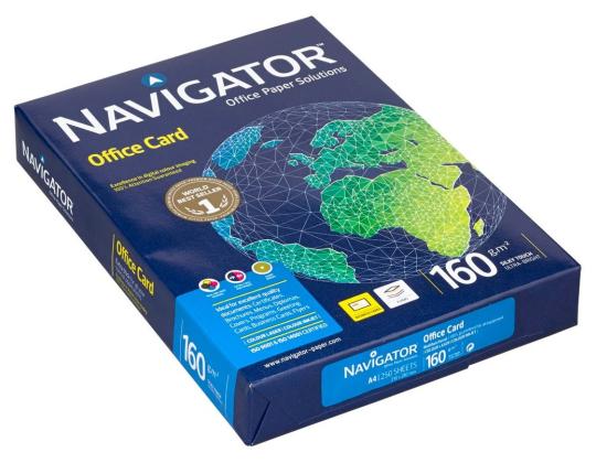 Kopiopaperi Navigator  A4 160g 250 arkkia
