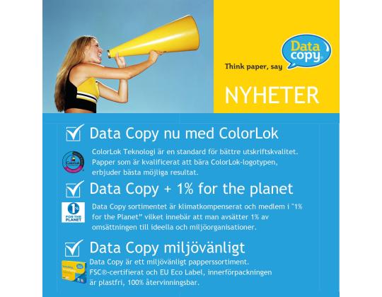 Kopiopaperi A5 80g DATA COPY ColorLok® 500 arkkia