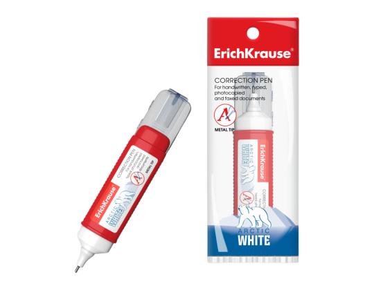 Korrektuurpliiats ERICH KRAUSE Arctic White 12ml