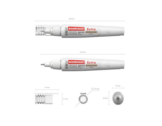 Korrektuurpliiats ERICH KRAUSE Extra 8 ml