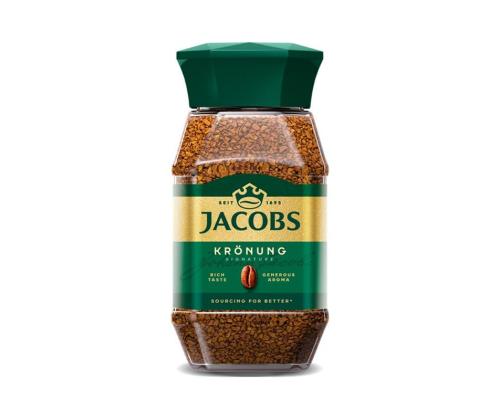 Pikakahvi JACOBS Krönung 200g lasipurkissa