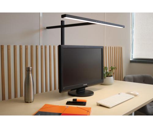 UNILUX Elite Lumino LED -pöytävalaisin, musta