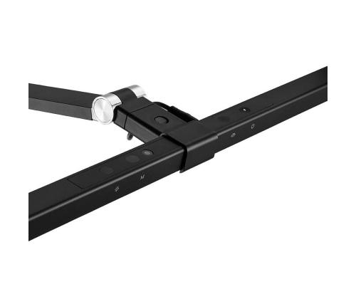 Pöytävalaisin ALCO Eico LED 11,5W ruuvikiinnityksellä musta