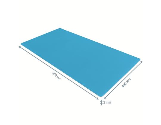 Pöytämatto LEITZ Cozy 80x40cm sininen