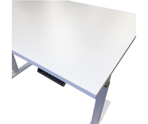 Pöytälevy SUN-FLEX sähköpöydän runkoon 1400x800x18mm/ valkoinen - Valkoinen laminaatti