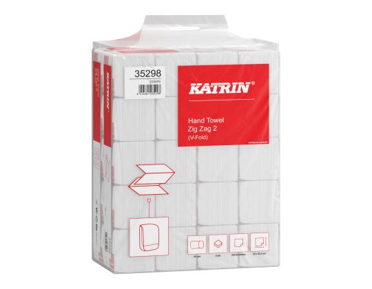 Paperipyyhe 2-kerroksinen KATRIN NonStop Handy, V-taitto, 22,4x23cm, 200 arkkia (35298)