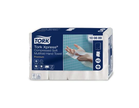 Paperipyyhe 2-kerroksinen TORK Interfold Compressed Z-fold,, 24x21,2cm 225 arkkia (100889)
