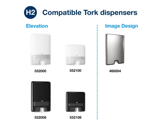 Lakanapyyhe 2-kerroksinen TORK Xpress Compressed Soft Multifold H2, 21,2x32cm 170 arkkia (100888)