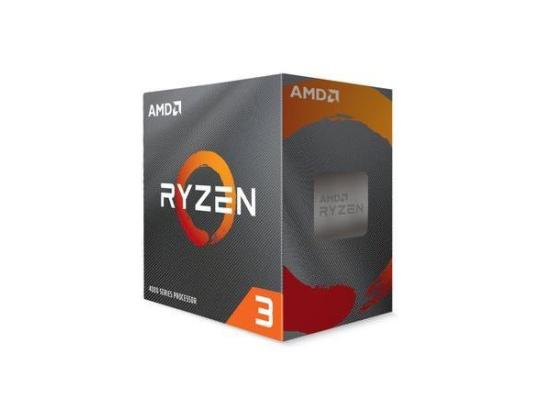 Prosessori AMD Desktop Ryzen 3 4100 Renoir 3800 MHz ytimet 4 2MB kanta SAM4 65 wattia BOX 100-100000510BOX