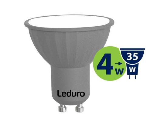 Lamppu LEDURO Energiankulutus 4 W Valovirta 280 Lumen 3000 K 220-240V Valokulma 90...