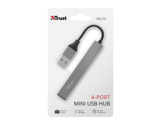 I/O-HUB MINI-USB 4PORT/23786 TRUST
