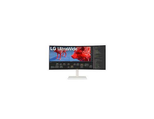 LCD-näyttö LG 38WR85QC-W 37,5" Business/Curved/21 : 9 Panel IPS 3840x1600 21:9 144 Hz 1 ms...