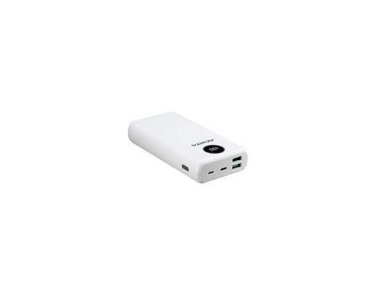 VIRTAPANKKI USB 20000MAH WHITE/AP20000QCD-DGT-CWH ADATA