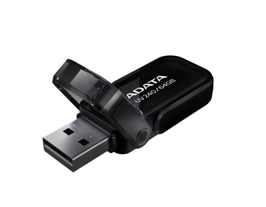 MUISTIASEMA FLASH USB2 64GB/MUSTA AUV240-64G-RBK ADATA