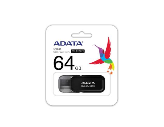 MUISTIASEMA FLASH USB2 64GB/MUSTA AUV240-64G-RBK ADATA