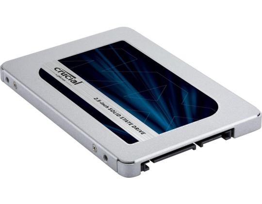 SSD CRUCIAL MX500 2TB SATA 3.0 TLC Kirjoitusnopeus 510 Mt/s Lukunopeus 560 Mt/s 2,5" MTBF...